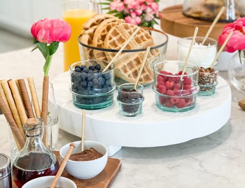 How To Host a Waffle Bar Brunch