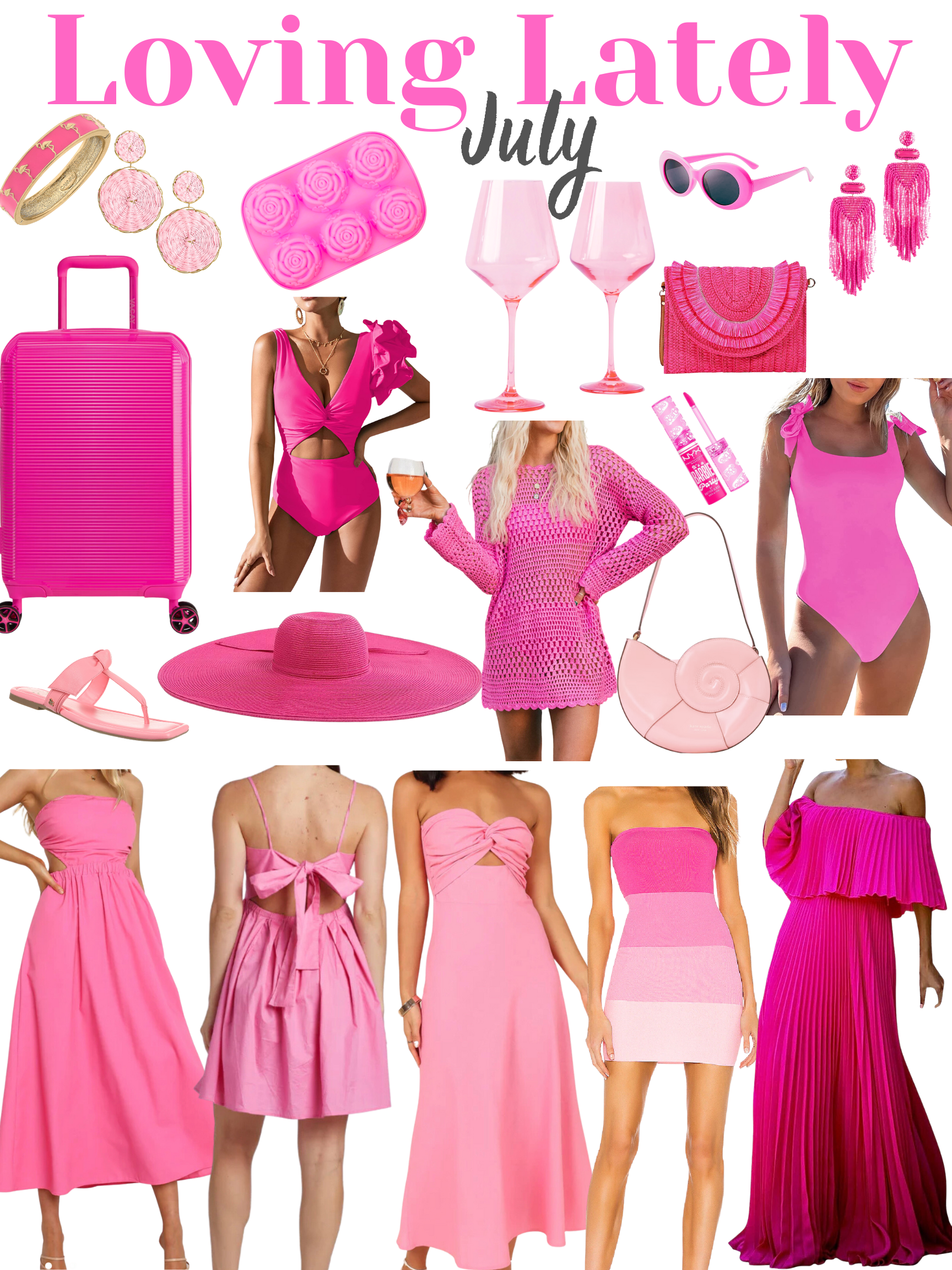 Florida Blogger, the Lovely Flamingo shares her favorite pink Barbie theme items for July 2023 Loving Lately.